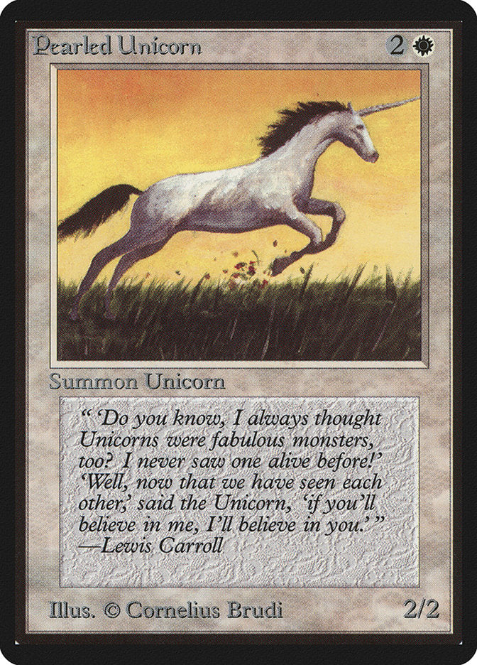 Pearled Unicorn [Beta Edition] - Evolution TCG