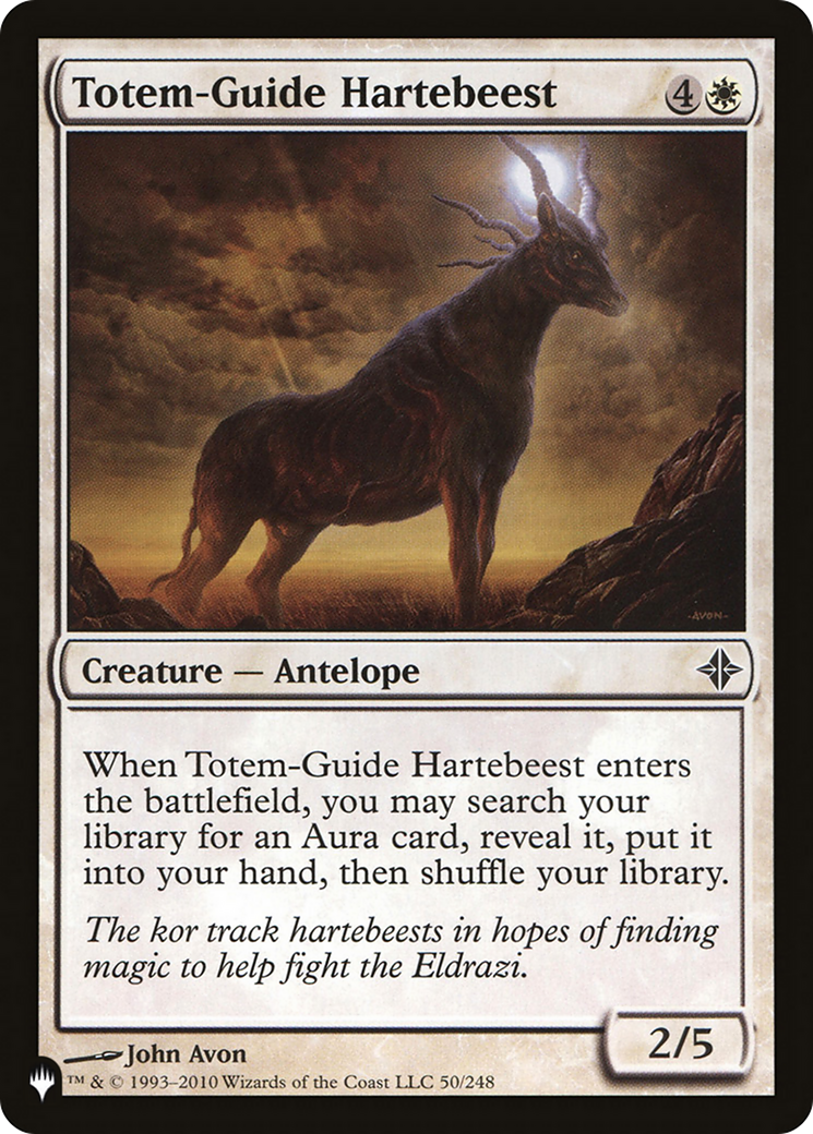 Totem-Guide Hartebeest [The List] - Evolution TCG