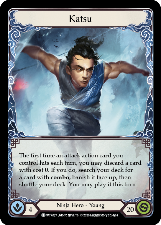 Anothos // Katsu [U-WTR040 // U-WTR077] (Welcome to Rathe Unlimited)  Unlimited Normal - Evolution TCG