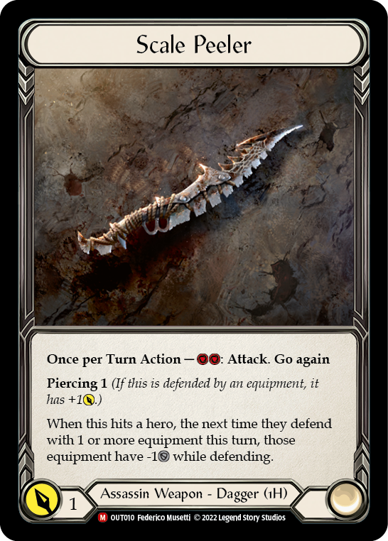 Scale Peeler (OUT010) [OUT010] (Outsiders) - Evolution TCG