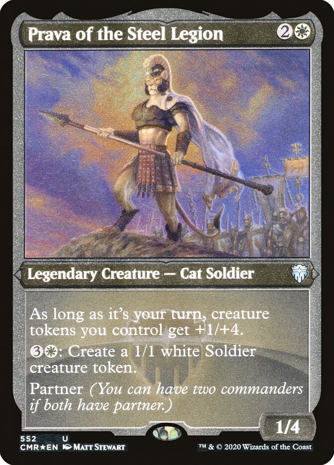 Prava of the Steel Legion (Etched) [Commander Legends] - Evolution TCG