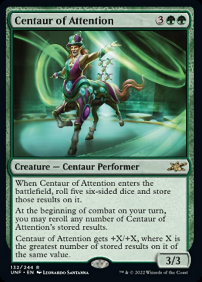 Centaur of Attention [Unfinity] - Evolution TCG