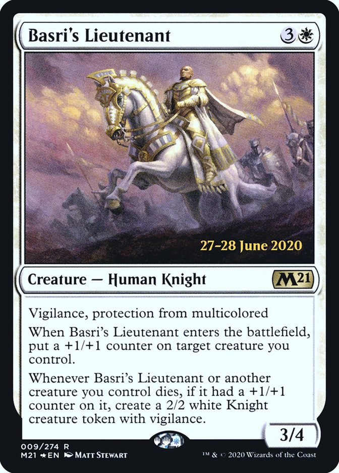 Basri's Lieutenant [Core Set 2021 Prerelease Promos] - Evolution TCG