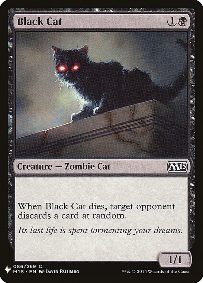 Black Cat [Mystery Booster] - Evolution TCG