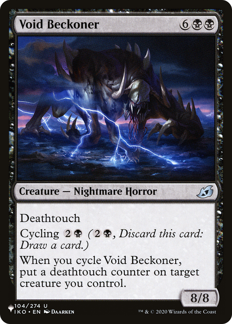 Void Beckoner [The List] - Evolution TCG