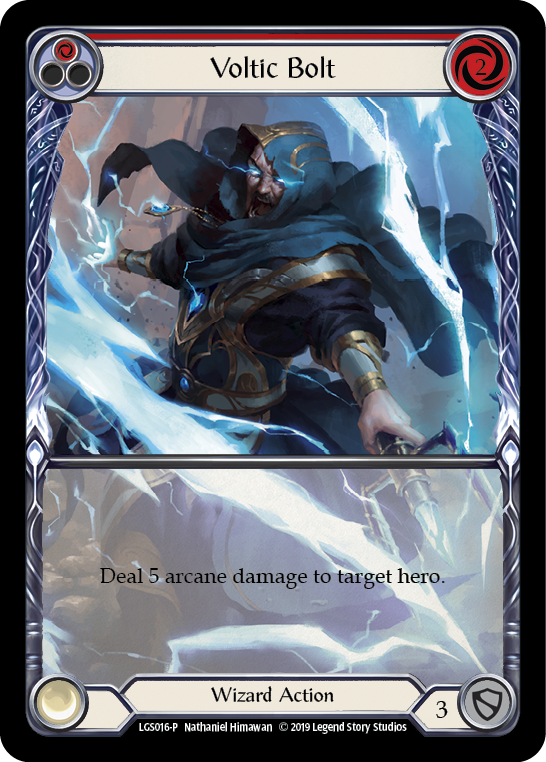 Voltic Bolt (Red) [LGS016-P] (Promo)  1st Edition Normal - Evolution TCG