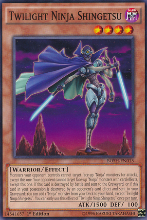 Twilight Ninja Shingetsu [BOSH-EN015] Common - Evolution TCG