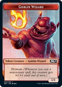 Goblin Wizard // Griffin Double-Sided Token [Core Set 2021 Tokens] - Evolution TCG