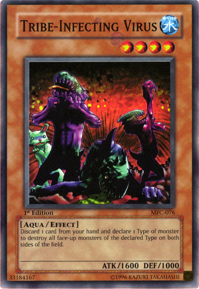 Tribe-Infecting Virus [MFC-076] Super Rare - Evolution TCG