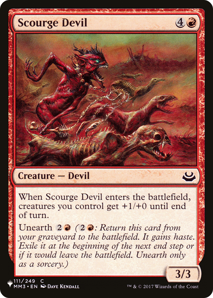 Scourge Devil [The List] - Evolution TCG