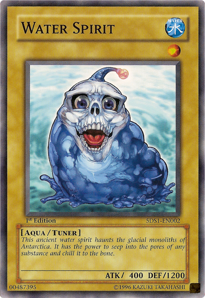 Water Spirit [5DS1-EN002] Common - Evolution TCG