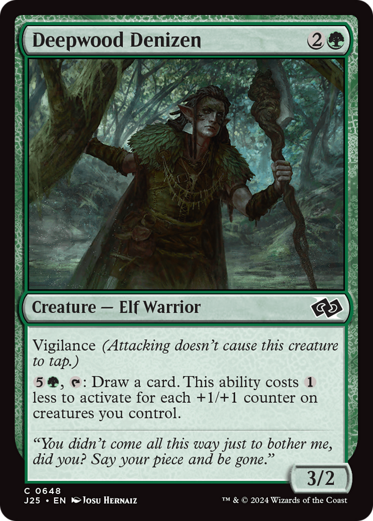 Deepwood Denizen [Foundations Jumpstart] - Evolution TCG