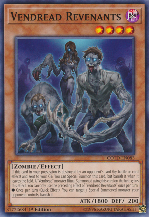 Vendread Revenants [COTD-EN083] Common - Evolution TCG