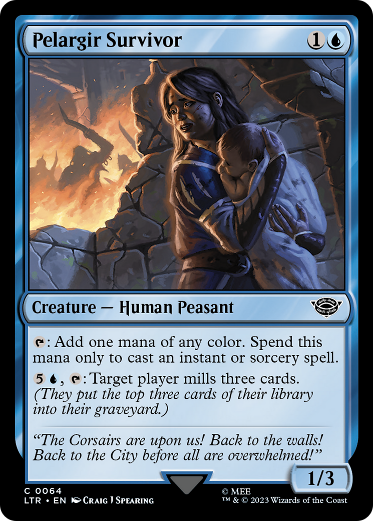 Pelargir Survivor [The Lord of the Rings: Tales of Middle-Earth] - Evolution TCG