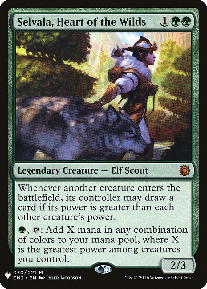 Selvala, Heart of the Wilds [Mystery Booster] - Evolution TCG