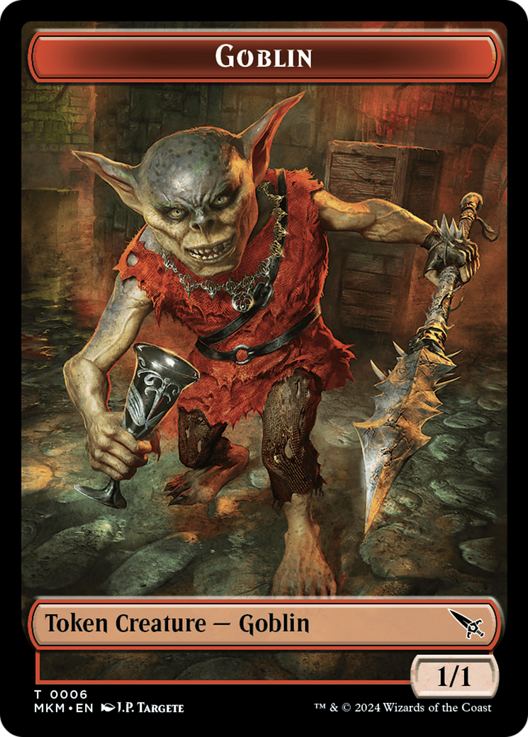 Thopter (0020) // Goblin Double-Sided Token [Murders at Karlov Manor Tokens] - Evolution TCG