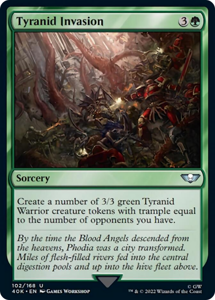 Tyranid Invasion (Surge Foil) [Warhammer 40,000] - Evolution TCG