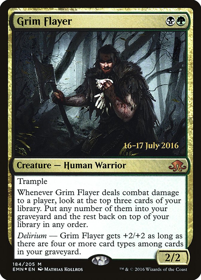 Grim Flayer [Eldritch Moon Prerelease Promos] - Evolution TCG