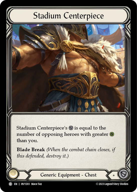 Stadium Centerpiece [HVY203] (Heavy Hitters) - Evolution TCG