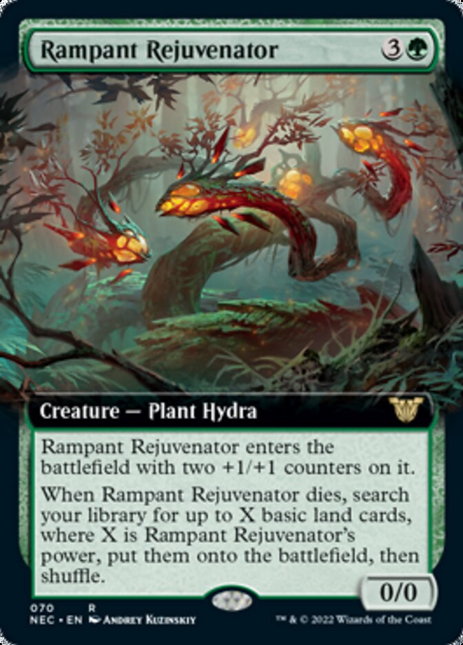 Rampant Rejuvenator (Extended Art) [Kamigawa: Neon Dynasty Commander] - Evolution TCG