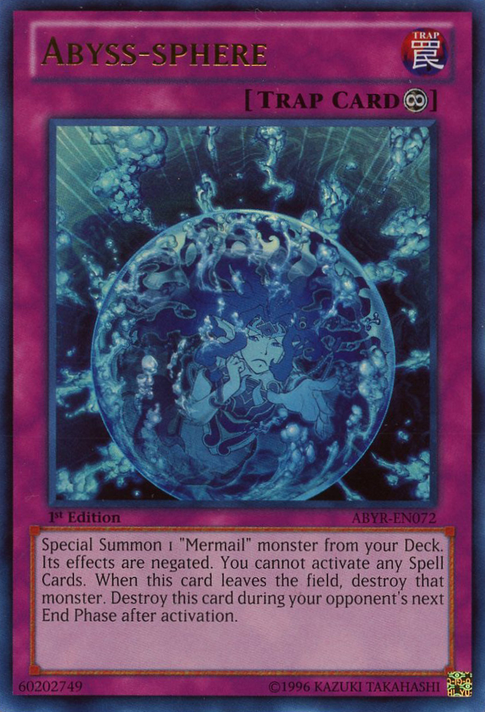 Abyss-sphere [ABYR-EN072] Ultra Rare - Evolution TCG