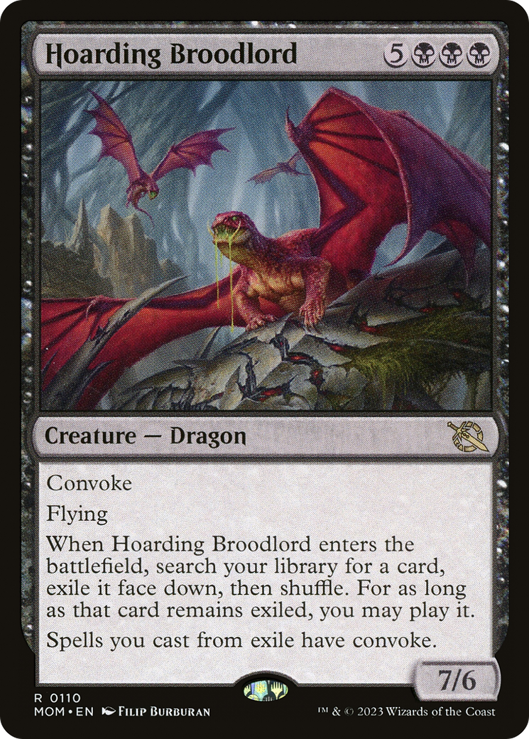Hoarding Broodlord [March of the Machine] - Evolution TCG