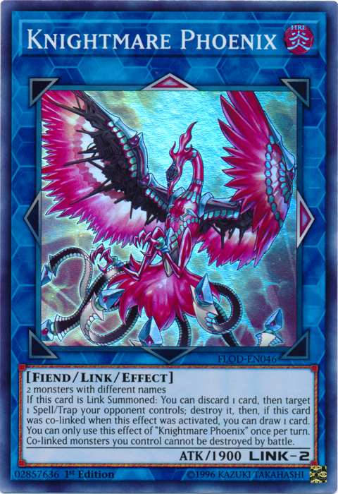 Knightmare Phoenix [FLOD-EN046] Super Rare - Evolution TCG