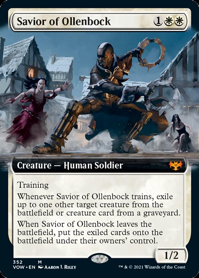 Savior of Ollenbock (Extended Art) [Innistrad: Crimson Vow] - Evolution TCG