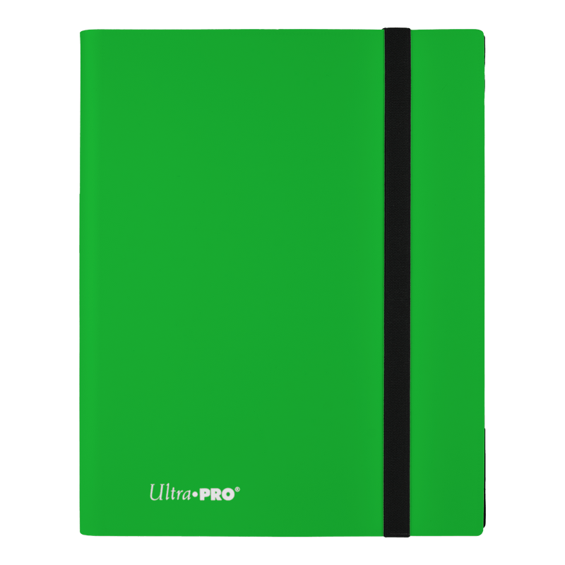 Ultra PRO: 9-Pocket PRO-Binder - Eclipse (Lime Green)