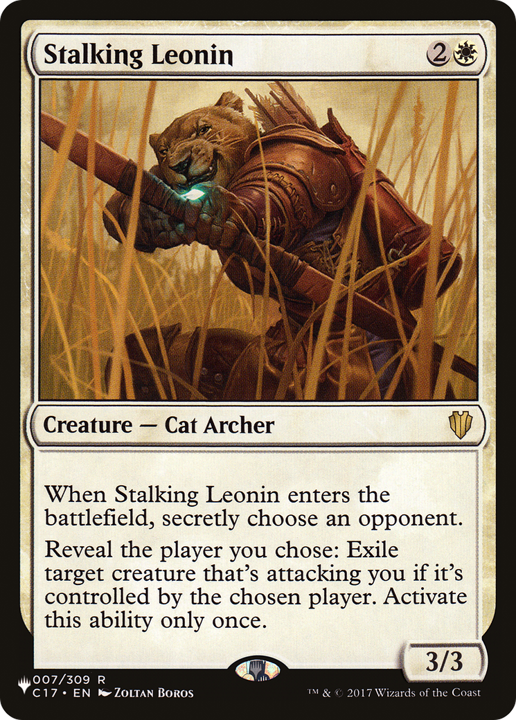 Stalking Leonin [The List]