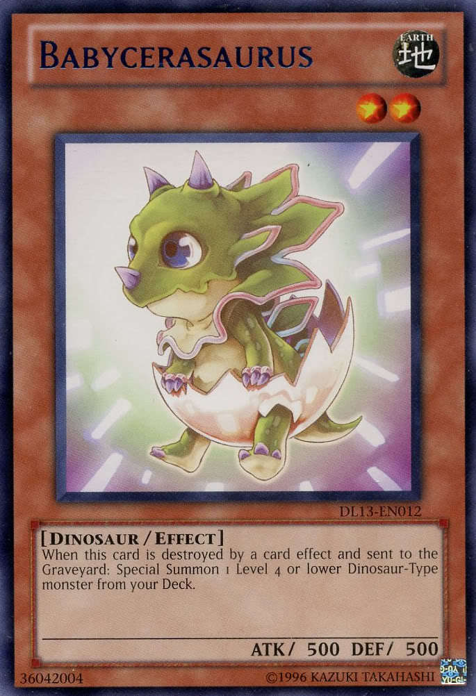 Babycerasaurus (Blue) [DL13-EN012] Rare - Evolution TCG