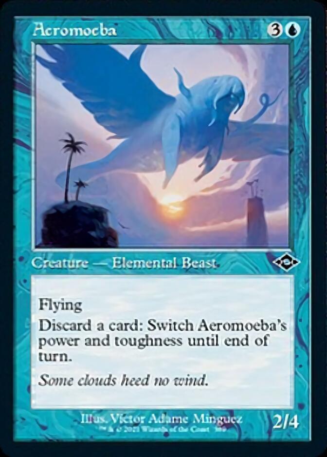 Aeromoeba (Retro Foil Etched) [Modern Horizons 2]