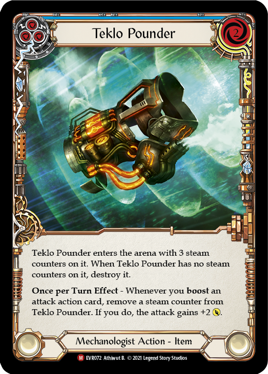 Teklo Pounder [EVR072] (Everfest)  1st Edition Normal - Evolution TCG