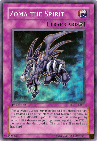 Zoma the Spirit [PTDN-EN095] Super Rare - Evolution TCG