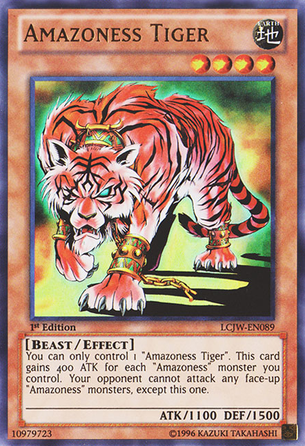Amazoness Tiger [LCJW-EN089] Ultra Rare - Evolution TCG