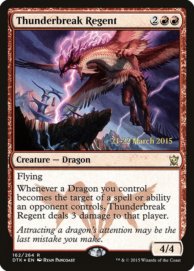 Thunderbreak Regent [Dragons of Tarkir Prerelease Promos] - Evolution TCG