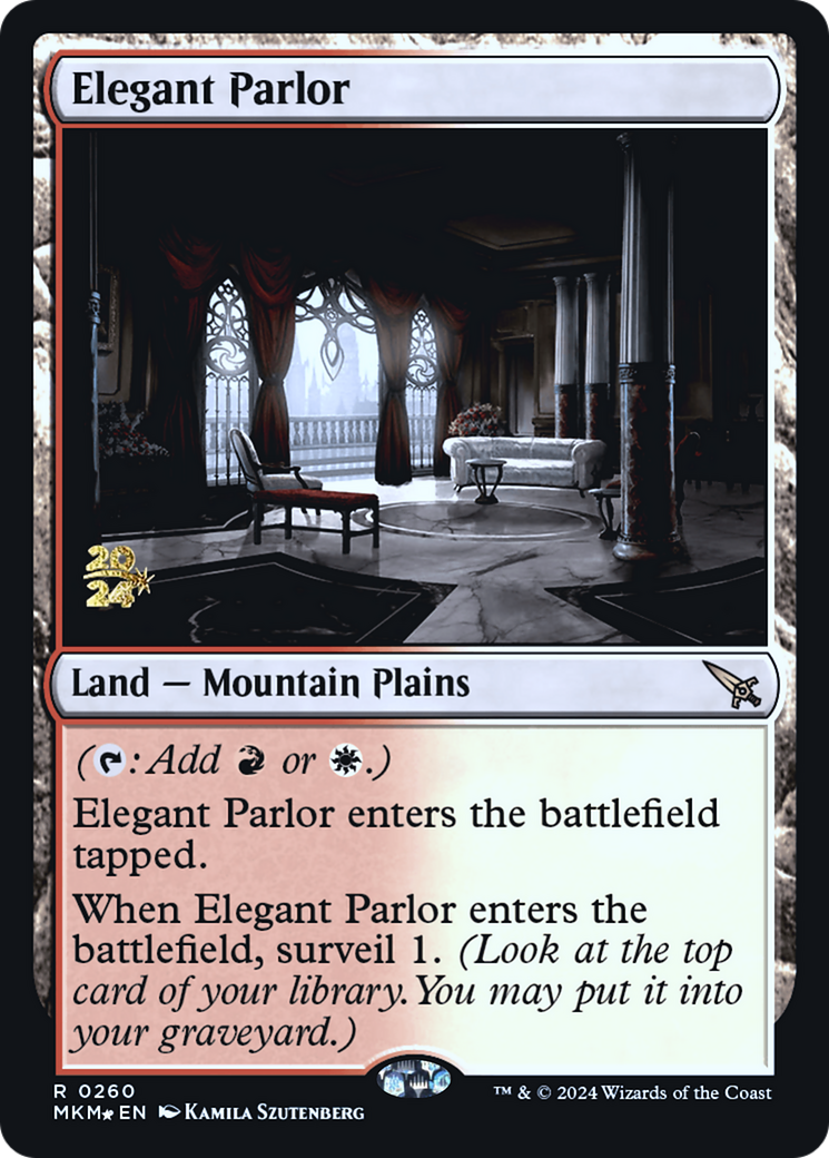 Elegant Parlor [Murders at Karlov Manor Prerelease Promos] - Evolution TCG