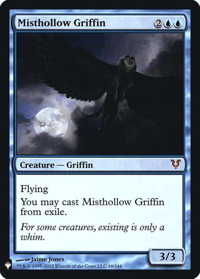 Misthollow Griffin [Mystery Booster] - Evolution TCG