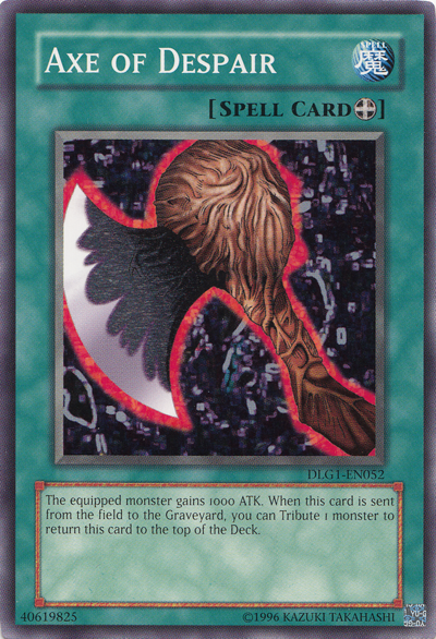 Axe of Despair [DLG1-EN052] Common - Evolution TCG