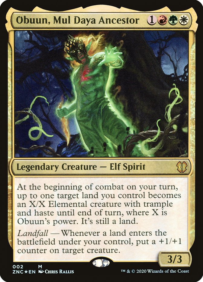 Obuun, Mul Daya Ancestor [Zendikar Rising Commander] - Evolution TCG