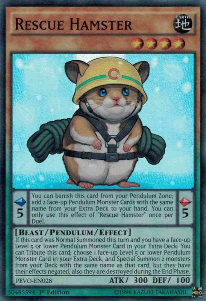 Rescue Hamster [PEVO-EN028] Super Rare - Evolution TCG