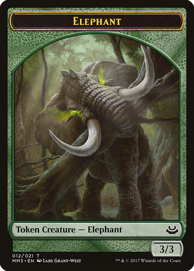 Elephant Token [Modern Masters 2017 Tokens] - Evolution TCG