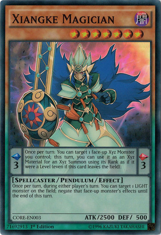 Xiangke Magician [CORE-EN003] Super Rare - Evolution TCG