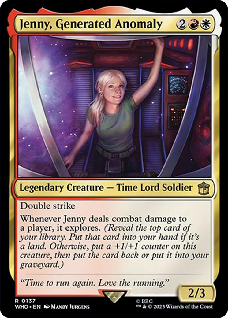 Jenny, Generated Anomaly [Doctor Who] - Evolution TCG