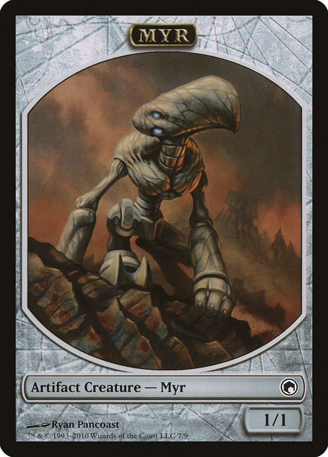 Myr Token [Scars of Mirrodin Tokens] - Evolution TCG