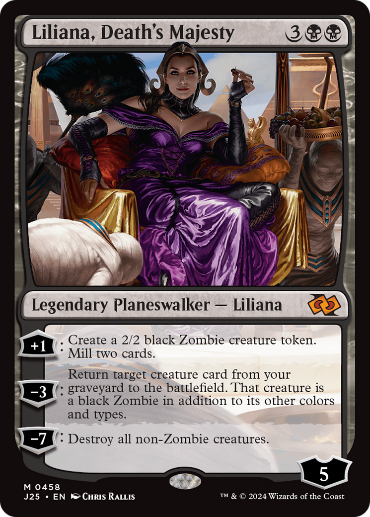 Liliana, Death's Majesty [Foundations Jumpstart] - Evolution TCG