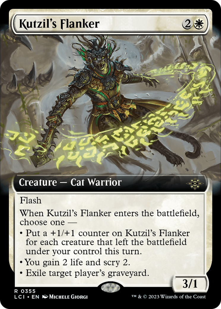 Kutzil's Flanker (Extended Art) [The Lost Caverns of Ixalan] - Evolution TCG