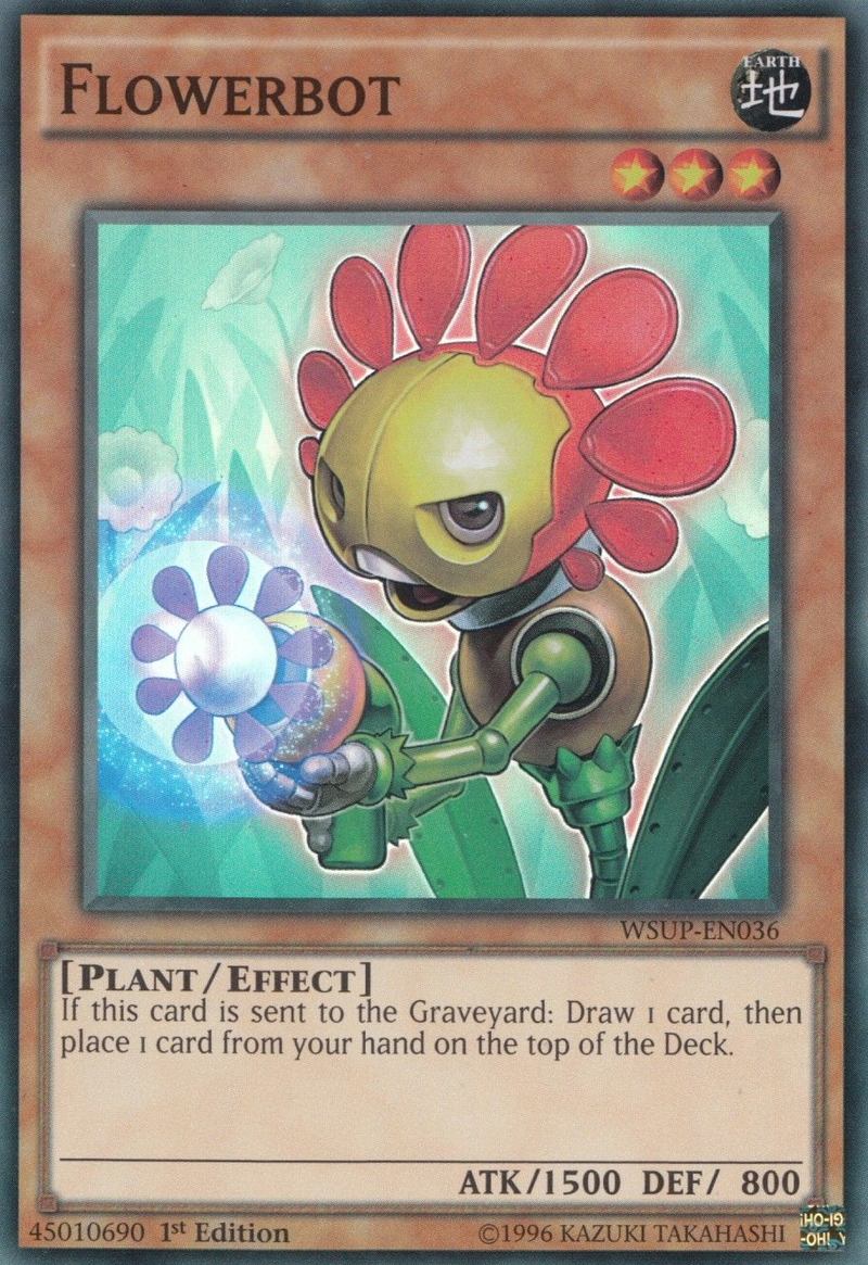 Flowerbot [WSUP-EN036] Super Rare - Evolution TCG