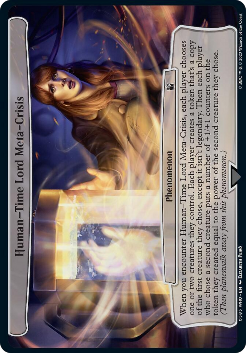 Human-Time Lord Meta-Crisis [Doctor Who] - Evolution TCG