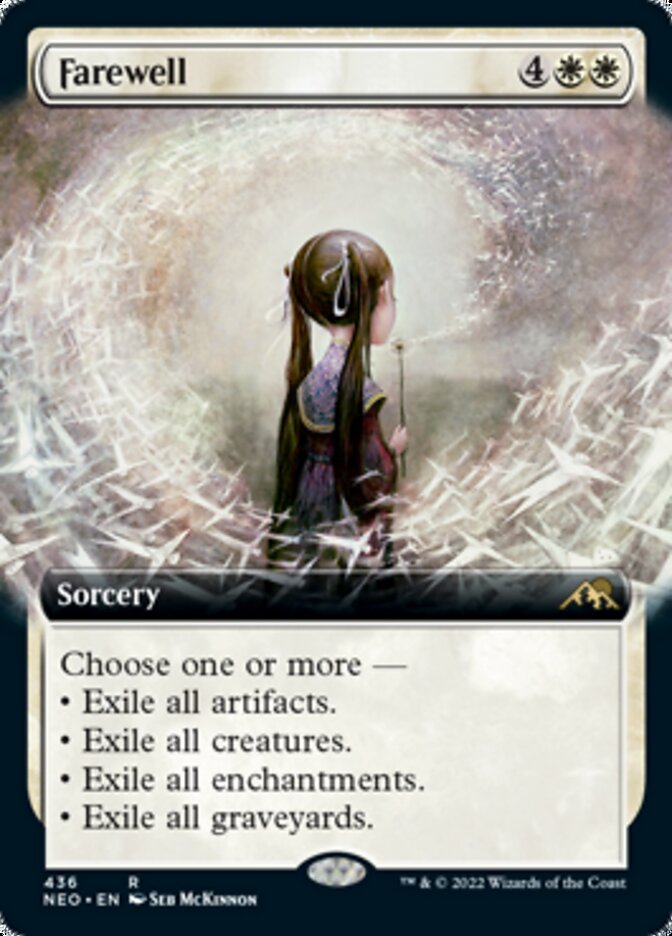 Farewell (Extended Art) [Kamigawa: Neon Dynasty] - Evolution TCG